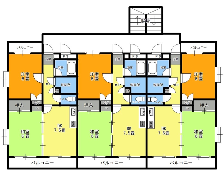 間取り図の画像