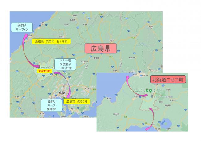 地図です