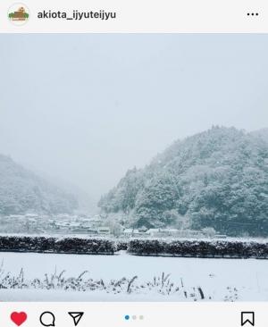 冬模様の安芸太田町