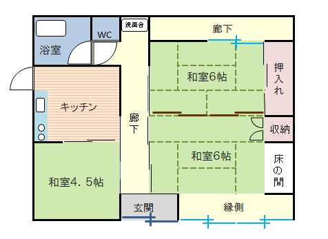 No.127　カラー間取り