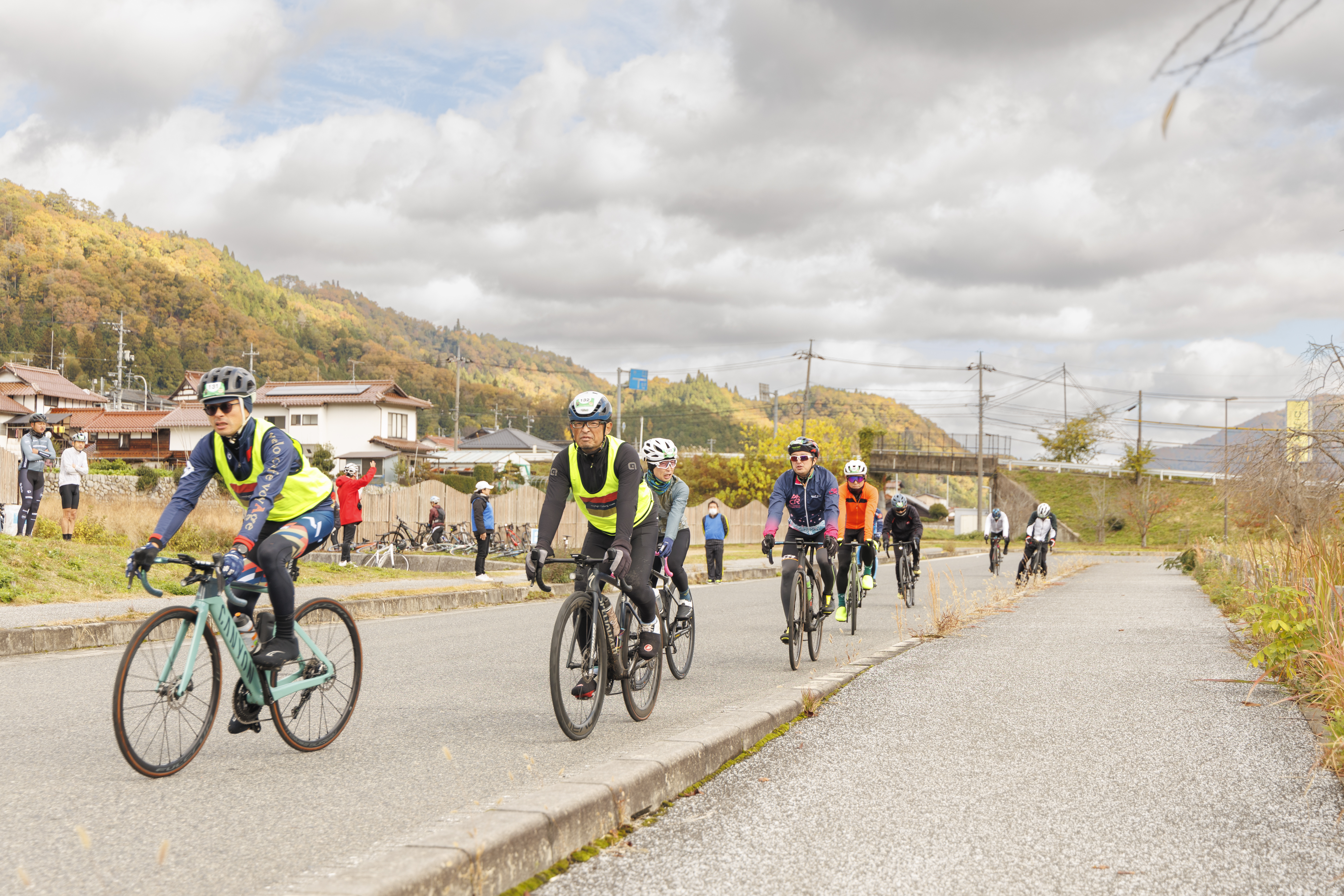 サイクリングイベント写真