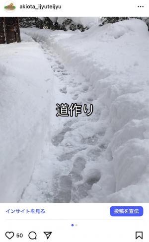 雪かき