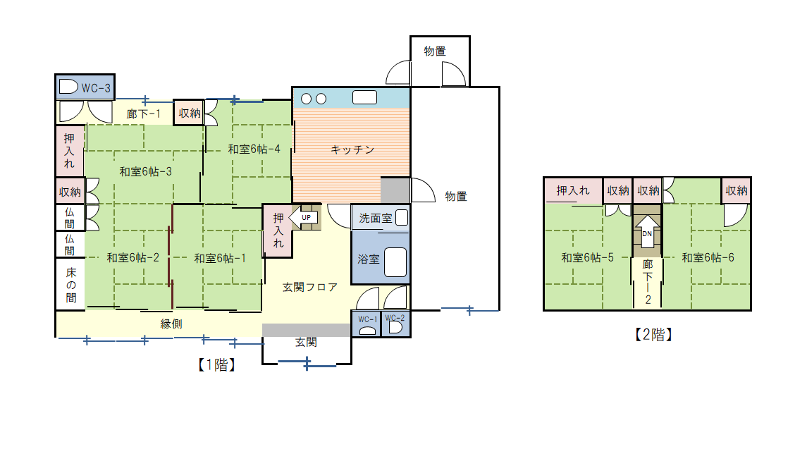 No.377間取り図