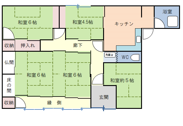 No.354　間取り