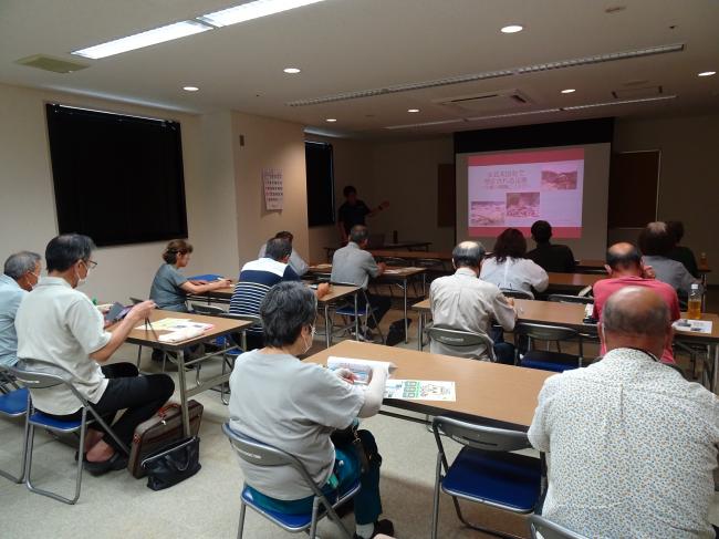 高齢者障がい者部会　防災学習会の様子１