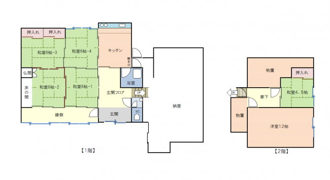 間取り図です