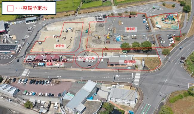 道の駅工事状況(2026年8月25日)