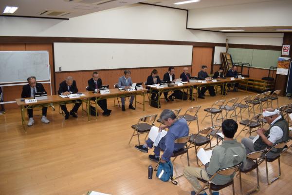 令和7年10月3日開催　第1回議会報告会（加計会場）