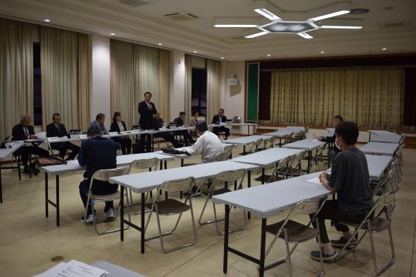 令和7年10月5日開催　第1回議会報告会（戸河内会場）