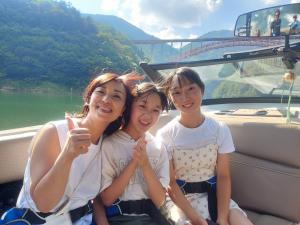 龍姫湖クルーズ写真